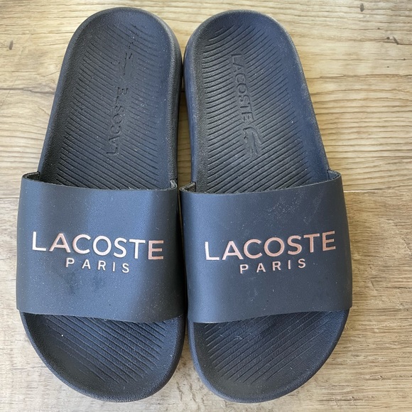 lacoste paris slides